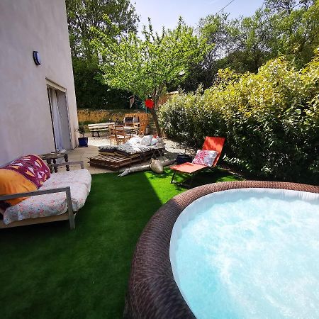 Cool Mediterranean Life 8 People Jacuzzi Barbecue Gametrampoline 2 Parking Villa Béziers Buitenkant foto