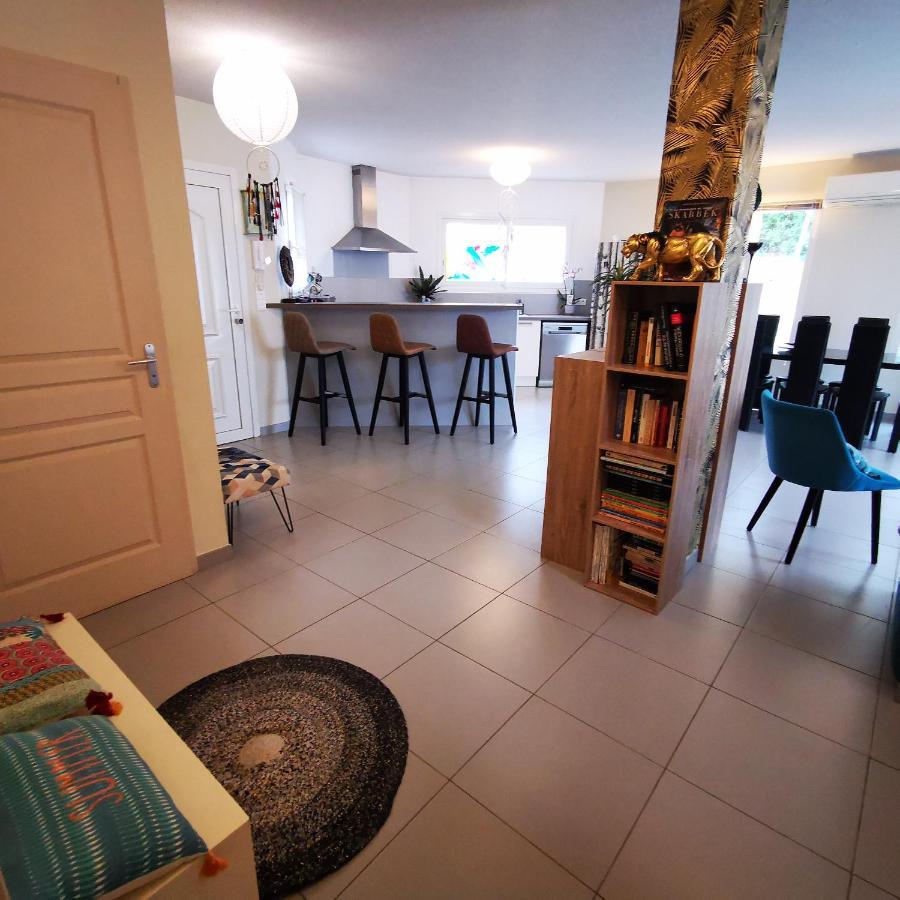 Cool Mediterranean Life 8 People Jacuzzi Barbecue Gametrampoline 2 Parking Villa Béziers Buitenkant foto