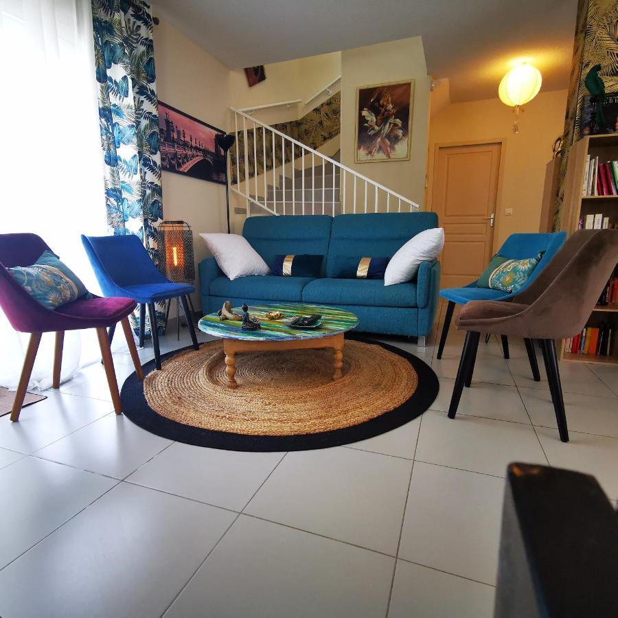 Cool Mediterranean Life 8 People Jacuzzi Barbecue Gametrampoline 2 Parking Villa Béziers Buitenkant foto